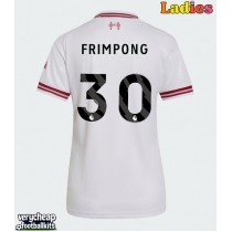 Liverpool Jeremie Frimpong #30 Replica Away Shirt Ladies 2026-27 Short Sleeve